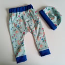 0-3 months, leggings, hat, gift for baby, gift for baby girl, newborn gift