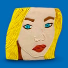 Personalised Portrait Cookie - Custom Girlfriend Face Cookie Art