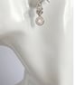Sterling Silver Sweet Pea Chainmaille Earrings - Image 3