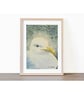 Original ACEO  Seagull Portrait Miniature Painting, Watercolour  - Image 5