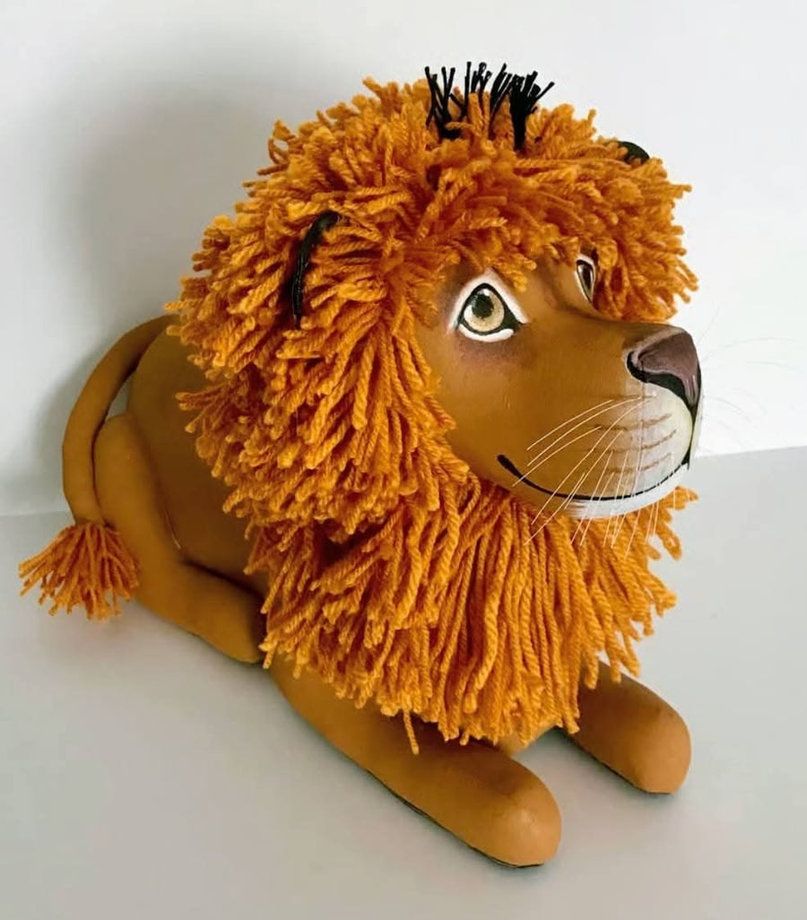 Lion Doorstop 