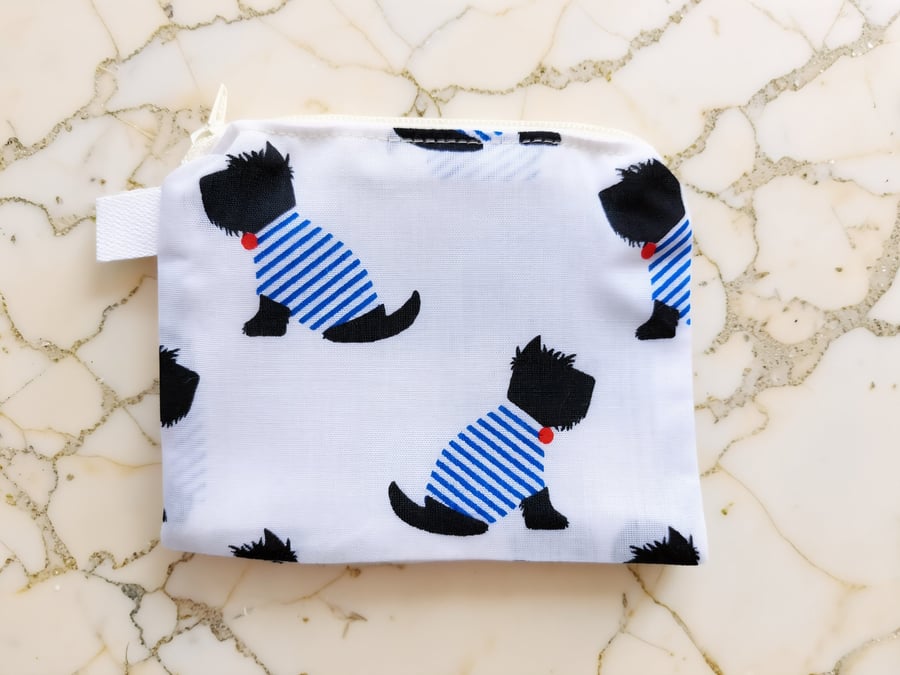 Scottie Dogs Coin Purse or Card Holder 