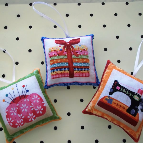 Set of three lavender bags