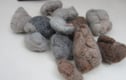 Natural Dye Felt Shapes
