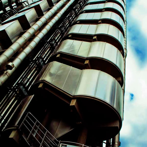 Lloyds of London building England UK 12"x18" Print