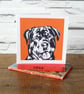 Rottweiler Blank Greeting Card, rotty birthday card, dog dad, dog mum - Image 7