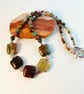 Fancy Jasper Necklace - Earth And Forest - Handmade In Devon - Image 8