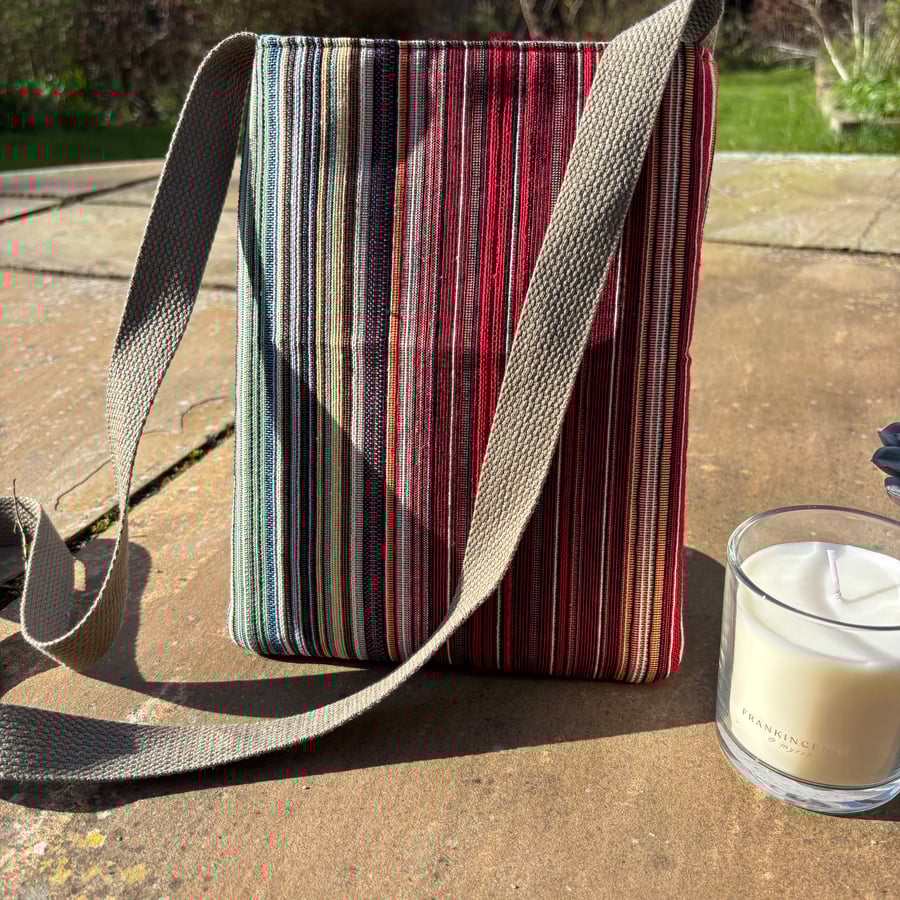 Colourful crossbody bag. Shoulder bag