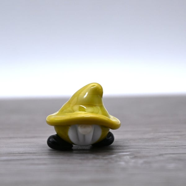 small glass gnome gift