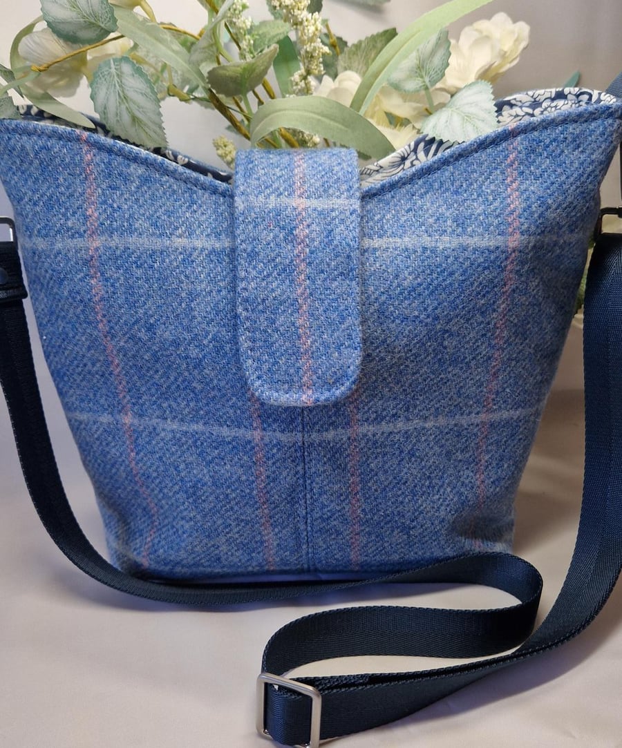 Bucket Bag in Yorkshire Tweed