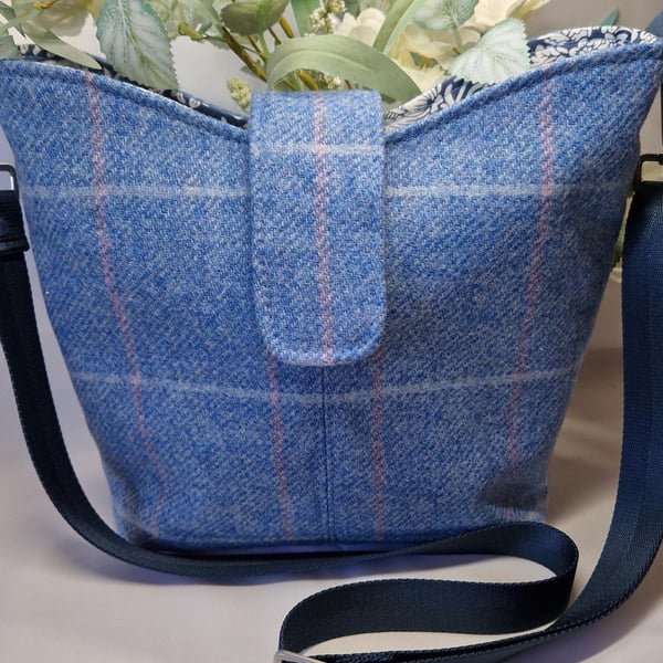 Bucket Bag in Yorkshire Tweed
