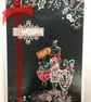 Christmas Card Jars of Sweets Candy Festive Treats 3D Luxury Handmade Card - Image 1