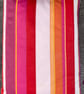Book Sleeve, Cover, Pouch Padded Pink and white stripped - Image 2