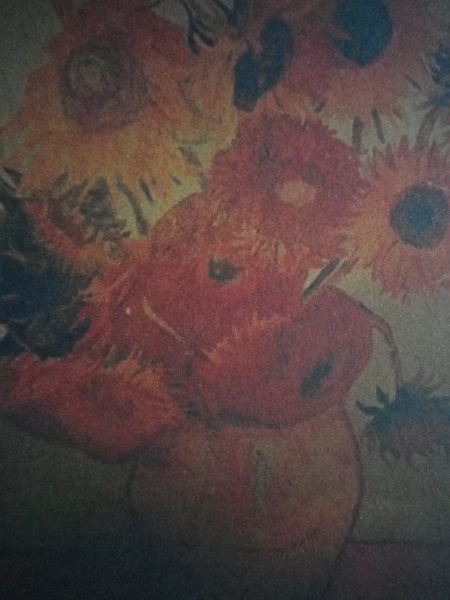Van Gogh Sunflowers 1888, unframed ,dramatic image ,great gift, Ref 6809