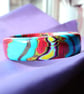 Abstract Pattern in Precious Colours - Designer Bangle - Handmade - Unique  - Image 7