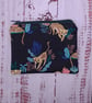 Exotic cats coin zip purse