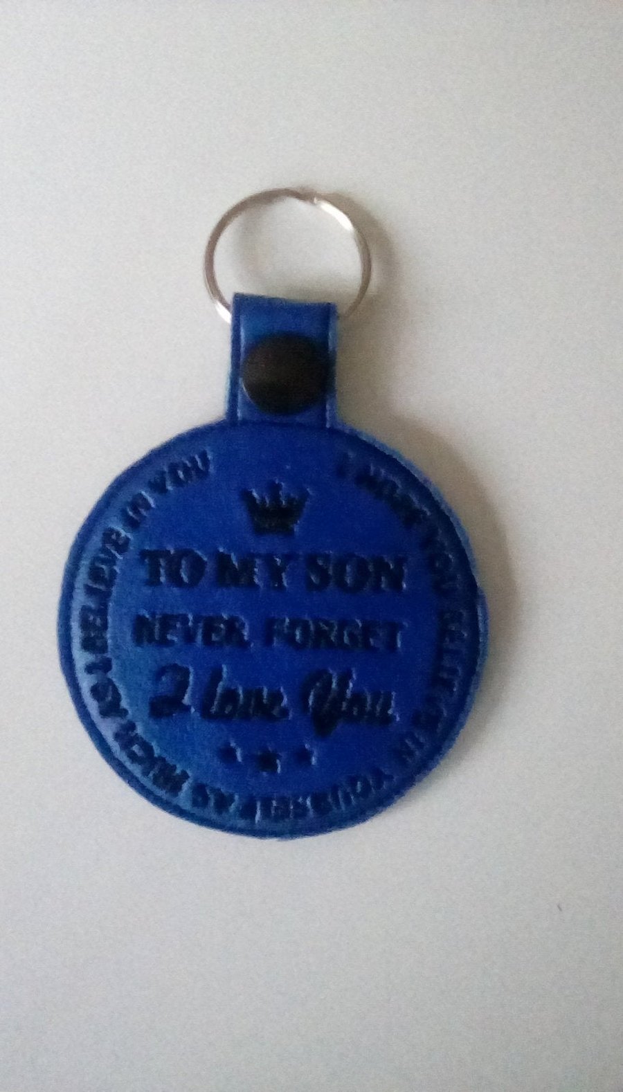 650. To my son keyring  -  651. To my daughter keyring.