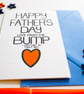 Father's Day Love From The Bump  I Can't Wait To Meet You New Dad Greetings Card - Image 4