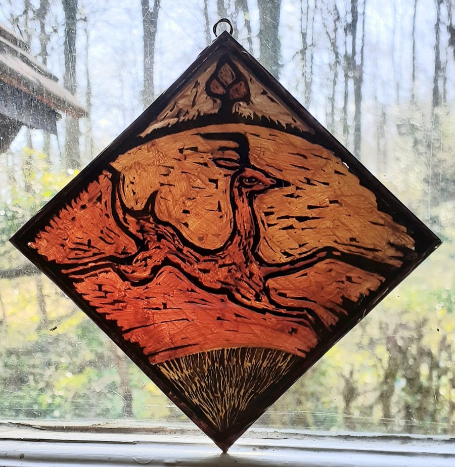 DEER SUNCATCHER  or WALLHANGING