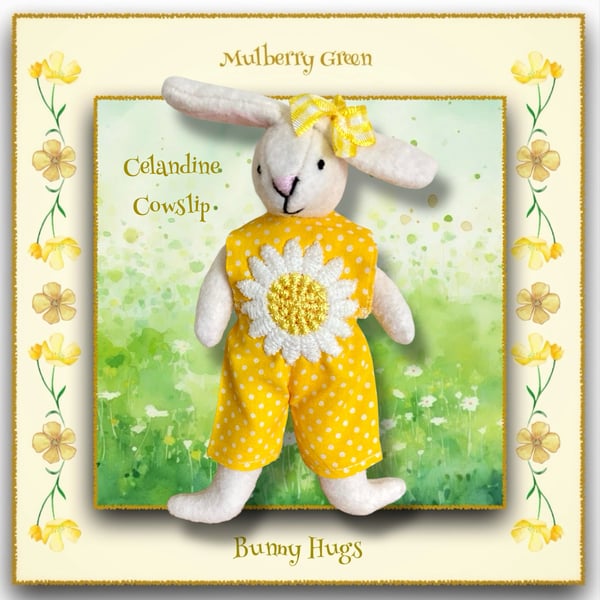 Celandine Cowslip - a Bunny Hugs bunny from Mulberry Green