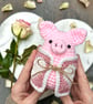 Cupid McCreampuff Pig in a Blanket - Image 4