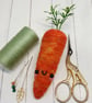Needle Felted Carrot Doll - Image 2