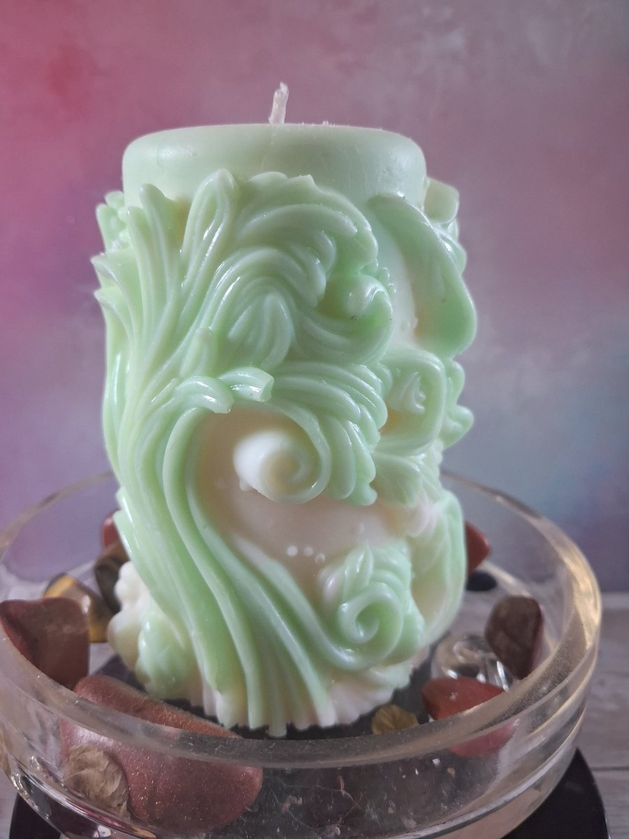 Decorative Wave Candle
