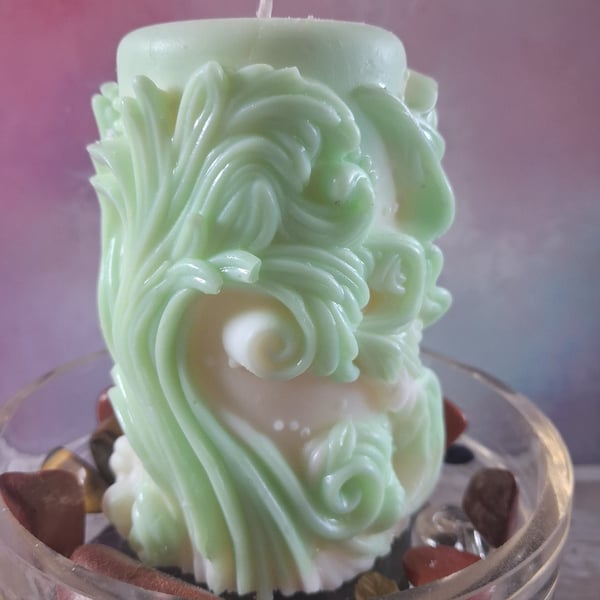 Decorative Wave Candle