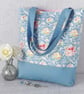 Tote bag, shopping bag, floral
