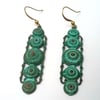 Bohemian Verdigris Earrrings 