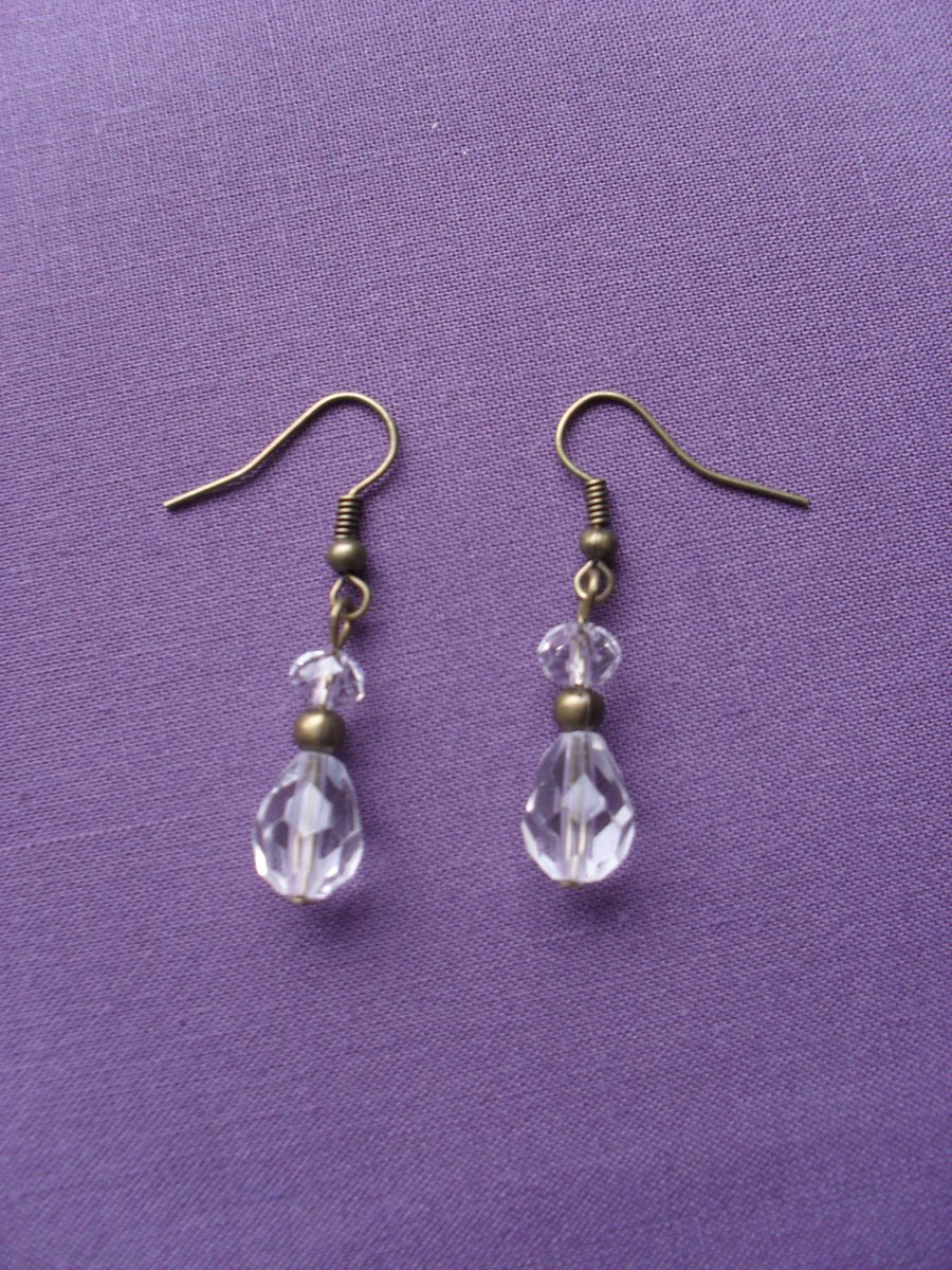 Crystal Drop Earrings