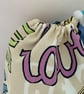 Drawstring Wash Bag, Toiletry Bag, Sponge Bag, Waterproof lining, Kids Wash bag - Image 5