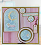 New Baby Card. Card for New Baby Girl. New Baby. - Image 1