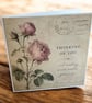 Vintage Botanical Greeting Card. Handmade Parchment Paper Card.  - Image 6