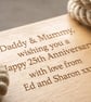 Personalised Solid Oak Rope Swing – Handmade Garden Gift - Image 4