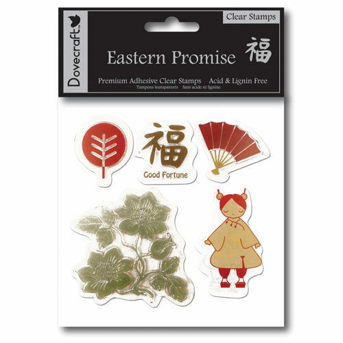 Dovecraft 'Eastern Promise' Clear Stamp Set
