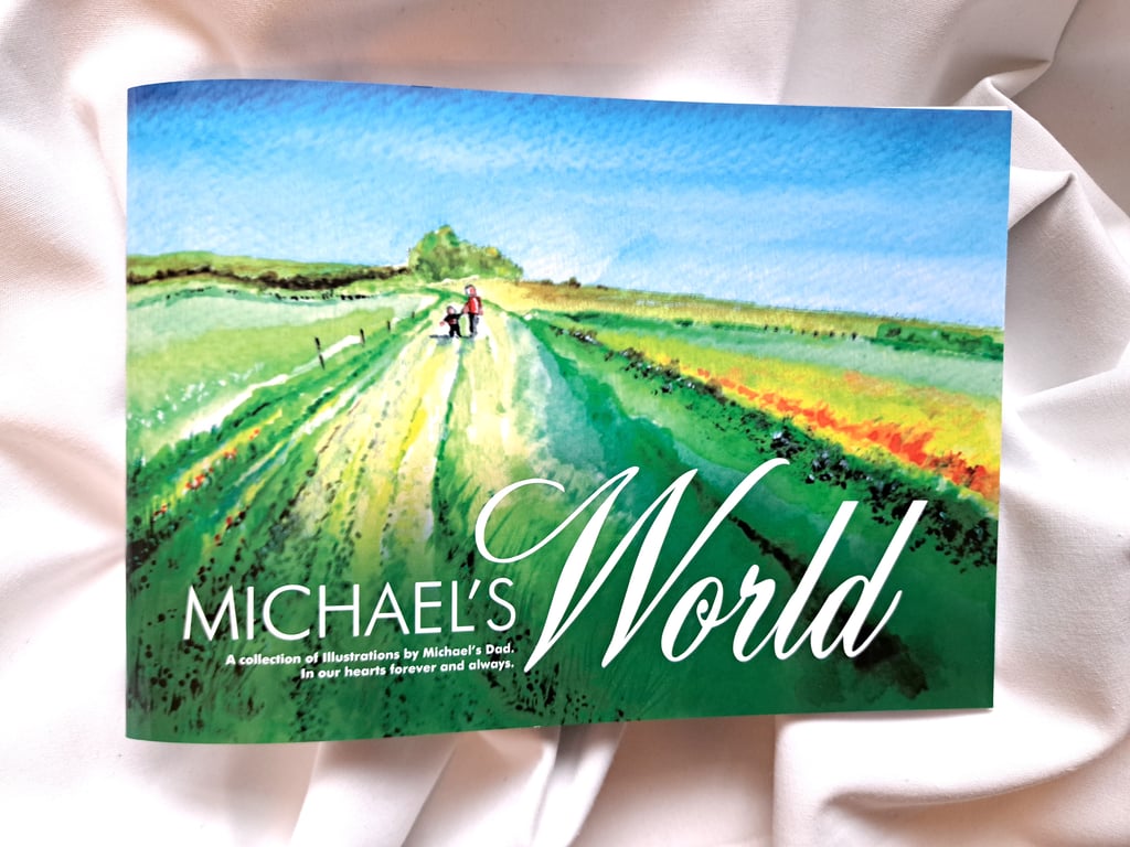Michael's World, a book collection of illustrations as drawn by a Dad