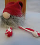 Christmas Gnome - Dark Red Hat - Image 4
