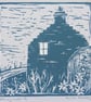 Handmade Linoprint Cottage - Edition of 3