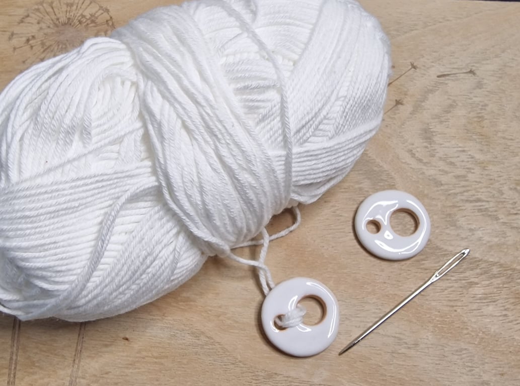 Handmade Ceramic Buttons. Sold individually.