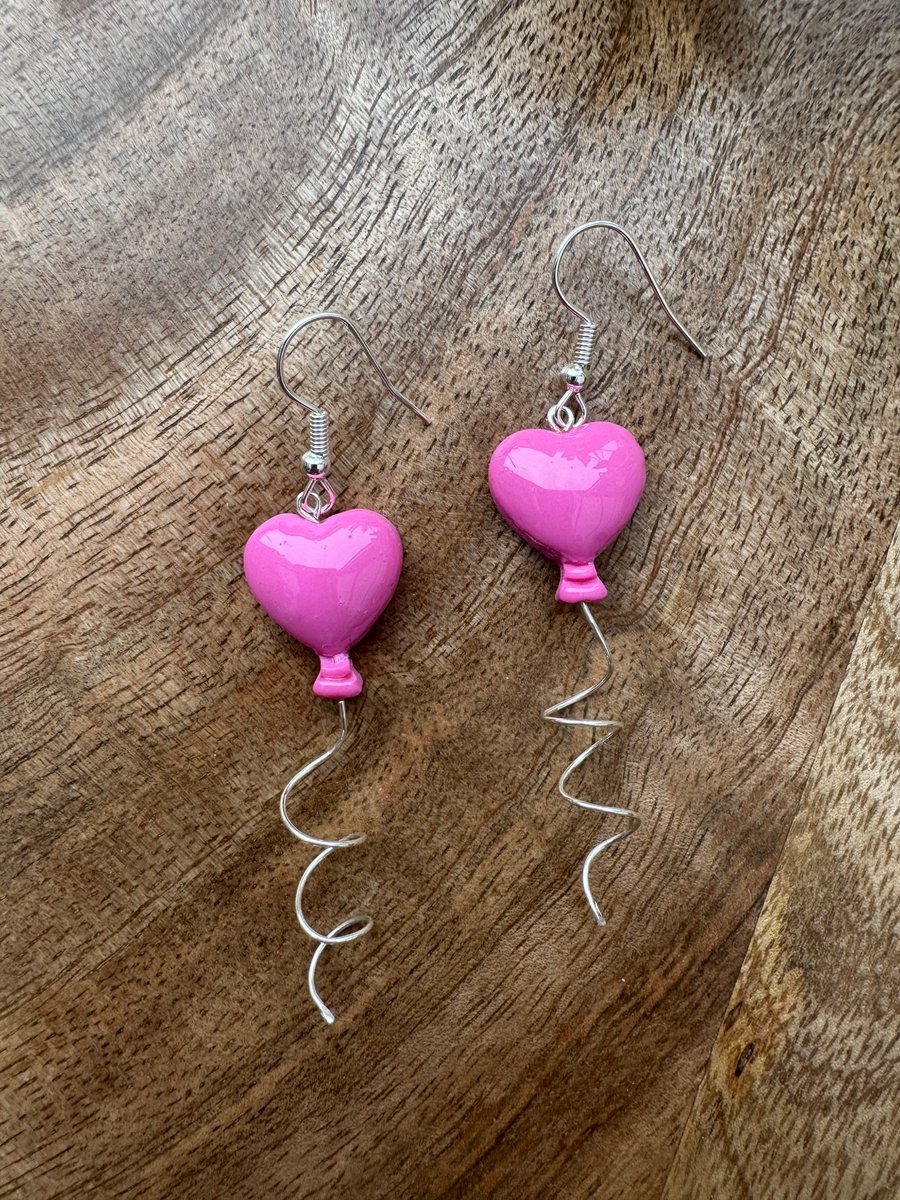 Balloon Heart earrings 