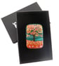 Handmade Fused Glass 'Autumn Tree' Brooch - Image 1