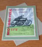 Vintage Grand Prix Motorcycle All Occasion Card