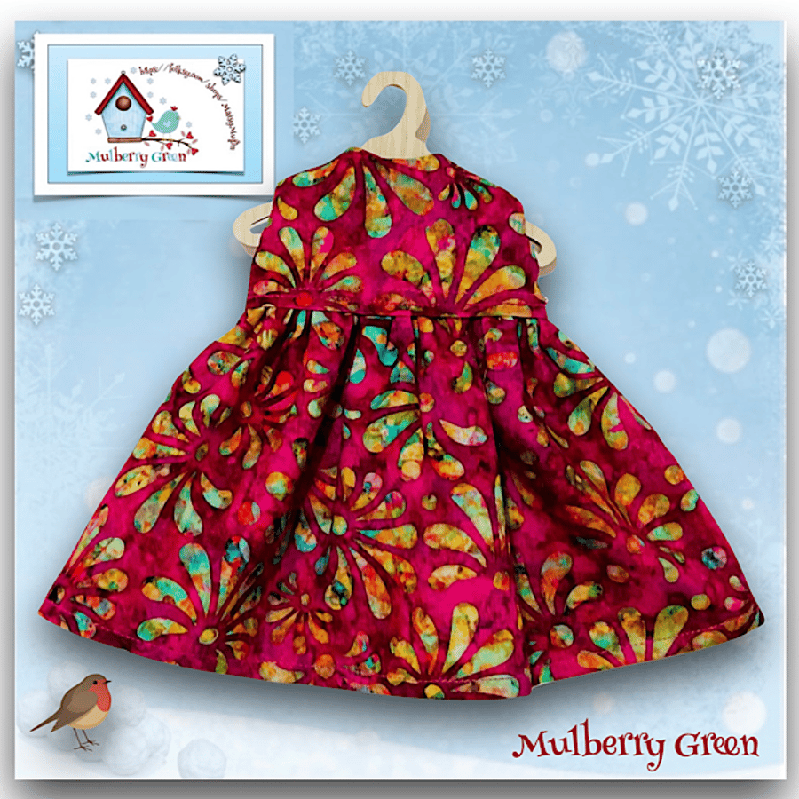 Jewel Bright Christmas Dress