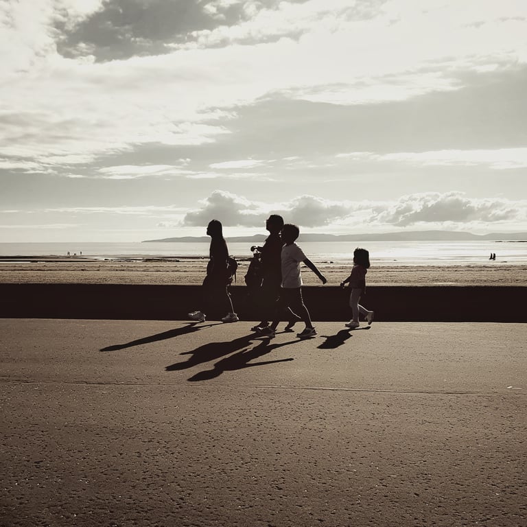 Prom Day no.12 art print mounted,matted in acid free off white mount.