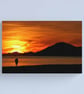Benidorm Sunset Costa Blanca Spain Photograph Print - Image 7