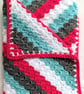 Vibrant crochet baby blanket  - Image 3