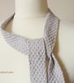 Knitted cotton neckpiece - Spring accessory - Handmade cotton gift - Image 9