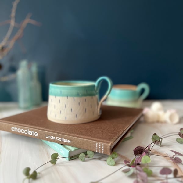 A Ceramic handmade ceramic cup - 29 - Summer Studio Sale 