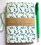 Set of two British wildflowers- Bluebell and Buttercup- hand bound notebooks - Image 1